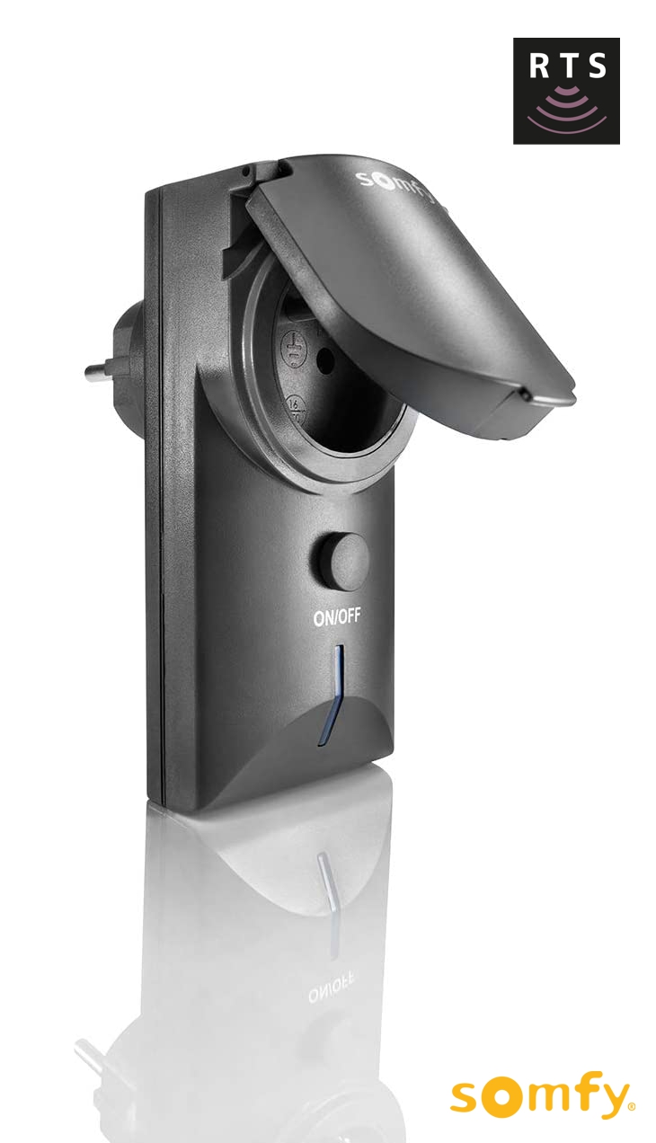 Zásuvka Somfy RTS pro exteriér Zásuvka Somfy RTS pro exteriér