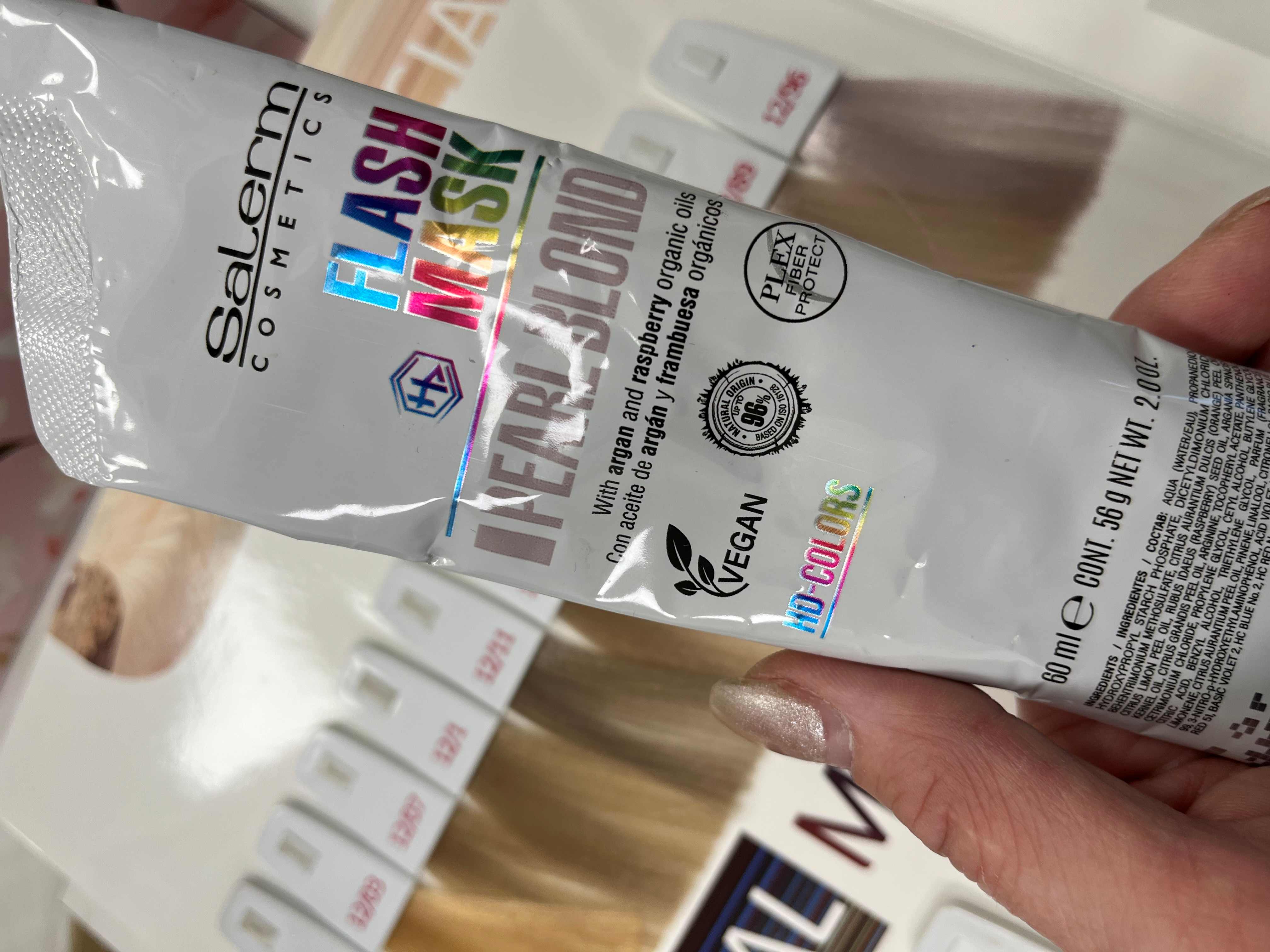 Intenzivní barvící maska perlová